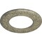 Ekena Millwork Blackthorn Medallion (Canopies up to 7 1/2"), 13 3/8"OD x 7 1/2"ID x 3/4"P, Castle Stone Crackle CM13BLCSC - alternate 2